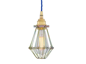 PRAIA GOLD - Handmade brass pendant lamp - Ceiling lamp by mullan lighting
