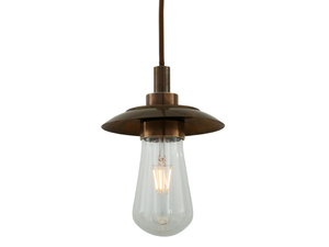 REN - Handmade brass pendant lamp - Ceiling lamp by mullan lighting