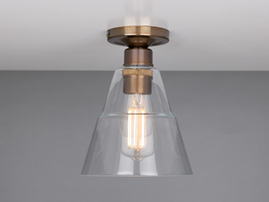 RIGALE FLUSH FITTING - Handmade ceiling lamp - Ceiling lamp by mullan lighting