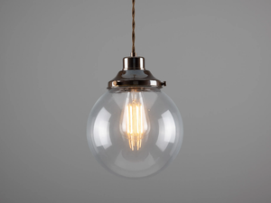 VIRGINIA CLEAR GLOBE - Pendant lamp - Ceiling lamp by mullan lighting