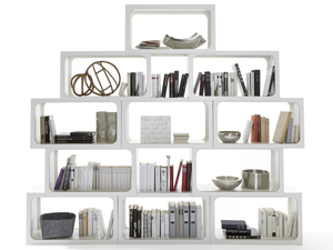 BOXIT - Open freestanding plywood bookcase - Cabinet by Müller Small Living
