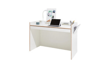FLAI - Rectangular plywood writing desk with drawers - Desk by Müller Small Living