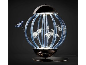 CAGE - LED glass table lamp - Table lamp by MULTIFORME