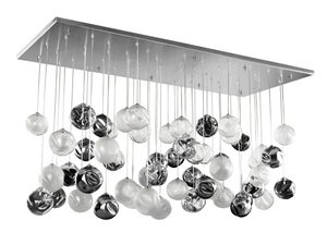 DESAFINADO 38 - Ceiling lamp in artistic Murano glass - Ceiling lamp by MULTIFORME