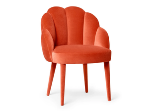 DAISY - Upholstered velvet chair - Chair by Munna