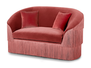 FRINGES - 2 seater velvet sofa - Sofa by Munna
