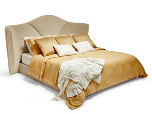 JOSEPHINE M 180 - Upholstered velvet double bed - Bed frame by Munna