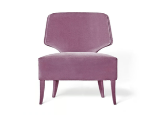 MELODY - Upholstered velvet armchair - Armchair by Munna