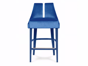 POLAIRE - High upholstered velvet stool - Stool by Munna