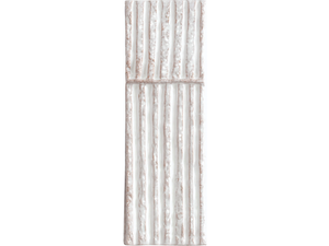 CHAMOTTE QUADRA BIANCO - Handmade Ceramic materials 3D Wall Cladding - Paneling by Mutina