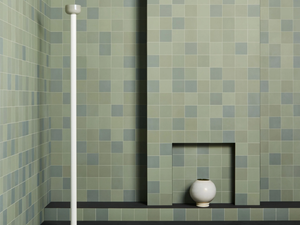 MEWS GREEN - Porcelain stoneware wall/floor tiles - Wall tile-stone-brick by Mutina