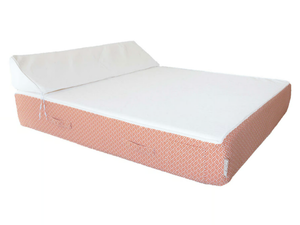 BB2 / BR2 / BW2 - Fabric garden double bed - Bed frame by MX HOME