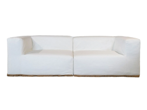 CI-J4P / CI-W4P - 3 seater cotton sofa with removable cover - Sofa by MX HOME