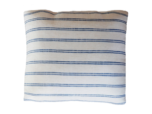 CI_R - Striped square linen sofa cushion - Accessories by MX HOME