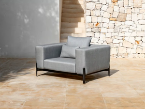 PUSH - Fabric garden armchair with armrests - Armchair by MY YOUR