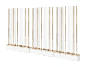 HOUDINI - Stainless steel garden partition - Screens by Myface