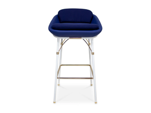 NERO - High fabric garden stool - Stool by Myface