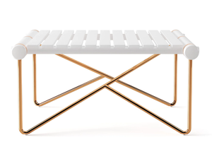 NOA - Low rectangular aluminium coffee table - Side table by Myface