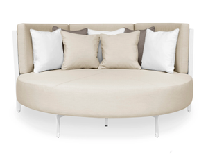 POLAR - Round fabric garden bed - Bed frame by Myface