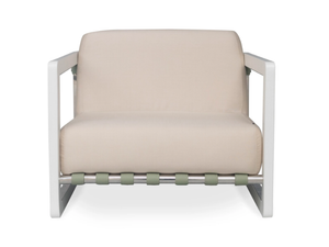 SACCU - Fabric garden armchair with armrests - Armchair by Myface