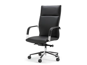 BERLIN 01 - Swivel high-back executive chair with 5-spoke base - Office Chair by Nahu