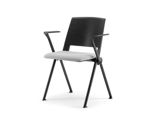 CLIO COVER 02 - Upholstered plastic training chair - Chair by Nahu