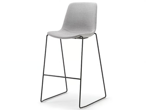 JAVA SOFT STOOL - Sled base barstool - Stool by Nahu