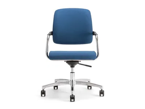 KOS SOFT 03 - Swivel chair with 5-spoke base with armrests - Office Chair by Nahu