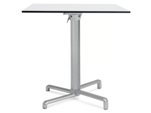 BASE SCUDO - Folding aluminium table base - Table by Nardi