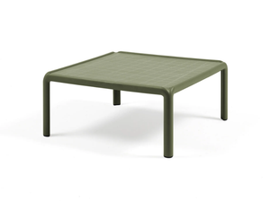 KOMODO - Square resin garden side table - Side table by Nardi