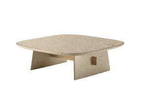 ADAM - Low square coffee table - Coffee table by Natuzzi Italia