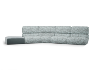 MOMENTO - Modular fabric sofa - Sofa by Natuzzi Italia