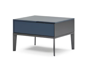 MONDRIAN - Bedside table with drawers - Side table by Natuzzi Italia