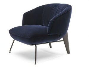 PENELOPE - Fabric easy chair with armrests - Armchair by Natuzzi Italia