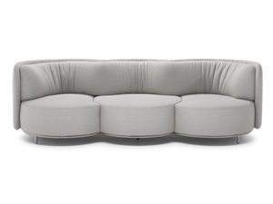 WAVE - 3 seater leather sofa - Sofa by Natuzzi Italia