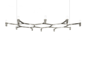 CROWN PLANA - Die cast aluminium pendant lamp - Ceiling lamp by Nemo