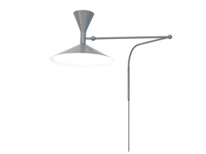 LAMPE DE MARSEILLE - Adjustable aluminium wall lamp - Wall lamp by Nemo