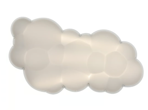 NUVOLA - Polyethylene wall lamp / ceiling lamp - Wall lamp by Nemo