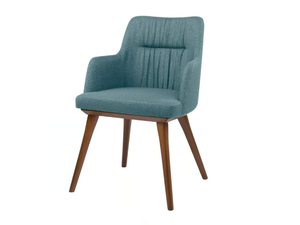 AMA PO03 - Upholstered fabric chair with armrests - Chair by New Life