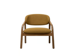 ÈLIA PL01 - Ash and fabric armchair with armrests - Armchair by New Life