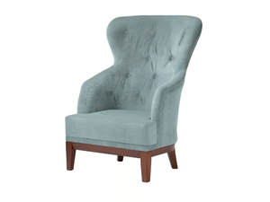 ISOTTA BE02 - Bergere tufted fabric armchair - Armchair by New Life