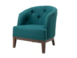 ISOTTA PO02 - Tufted fabric armchair with armrests - Armchair by New Life