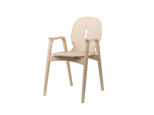 OTTAVIA PO02 - Ash chair with armrests - Chair by New Life