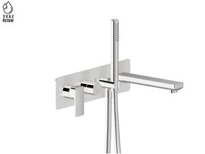 B-EASY 72672E - Wall-mounted bathtub set with diverter - Bathtub by Newform