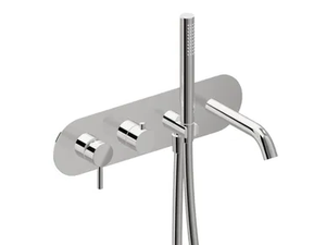 BLINK 70871E - Wall-mounted bathtub set with hand shower and diverter - Tap by Newform