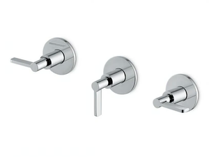 BLINK CHIC - 3 hole Recessed shower tap with diverter - Shower by Newform