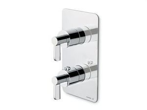BLINK CHIC 69838E / 69848E - 2 hole Recessed thermostatic shower mixer - Shower by Newform
