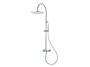 BLINK CHIC 71052 / 71152 - Wall-mounted shower panel with overhead shower - Shower panel by Newform