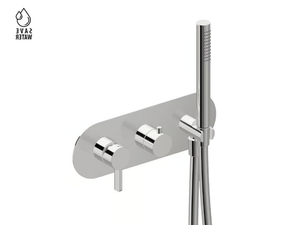 BLINK CHIC 71069E / 71169E - Recessed shower set with hand shower and diverter - Shower by Newform