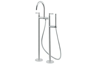 BLINK CHIC - Floor standing bathtub set with hand shower - Tap by Newform